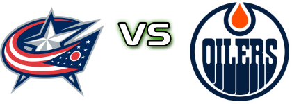 Columbus Blue Jackets - Edmonton Oilers head to head game preview and prediction