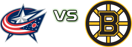 Columbus Blue Jackets - Boston Bruins head to head game preview and prediction