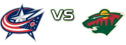 Columbus Blue Jackets - Minnesota Wild head to head game preview and prediction