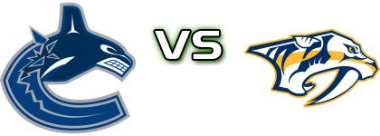 Vancouver Canucks - Nashville Predators head to head game preview and prediction