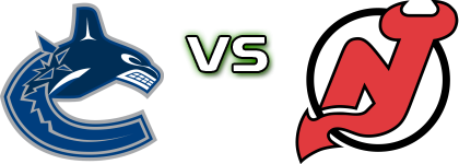 Vancouver Canucks - New Jersey Devils head to head game preview and prediction