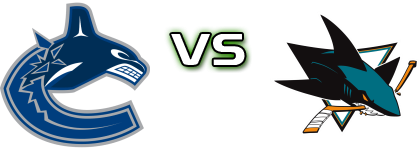 Vancouver Canucks - San Jose Sharks head to head game preview and prediction