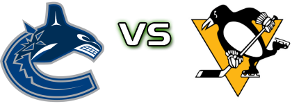 Vancouver Canucks - Pittsburgh Penguins head to head game preview and prediction