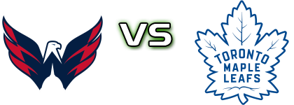 Washington Capitals - Toronto Maple Leafs head to head game preview and prediction