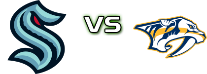 Seattle Kraken - Nashville Predators head to head game preview and prediction