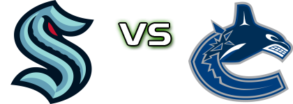 Seattle Kraken - Vancouver Canucks head to head game preview and prediction