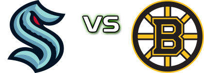 Seattle Kraken - Boston Bruins head to head game preview and prediction