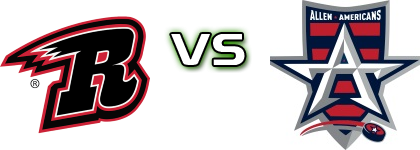 Rapid City Rush - Allen Americans head to head game preview and prediction