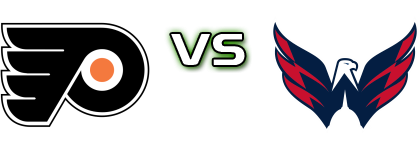 Philadelphia Flyers - Washington Capitals head to head game preview and prediction