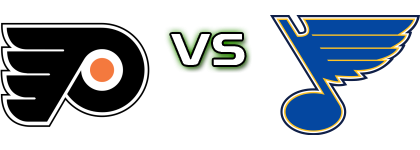 Philadelphia Flyers - St. Louis Blues head to head game preview and prediction