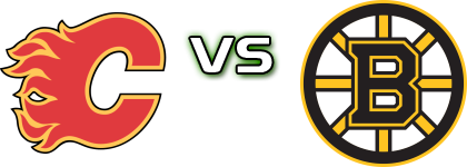 Calgary Flames - Boston Bruins head to head game preview and prediction