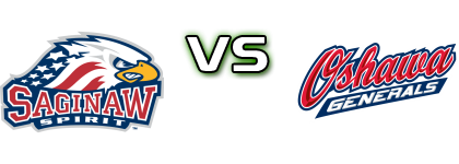 Saginaw Spirit - Oshawa Generals head to head game preview and prediction