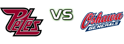 Peterborough Petes - Oshawa Generals head to head game preview and prediction