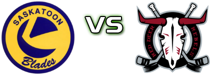 Saskatoon Blades - Red Deer Rebels head to head game preview and prediction