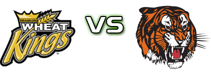 Brandon Wheat Kings - Medicine Hat Tigers head to head game preview and prediction