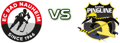 EC Bad Nauheim - Krefeld Pinguine head to head game preview and prediction