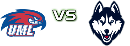 UMass Lowell River Hawks - Connecticut Huskies head to head game preview and prediction