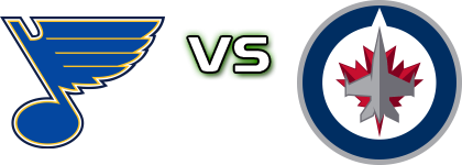 St. Louis Blues - Winnipeg Jets head to head game preview and prediction