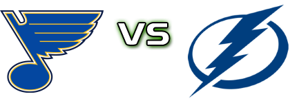 St. Louis Blues - Tampa Bay Lightning head to head game preview and prediction