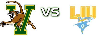 Vermont Catamounts - LIU Sharks head to head game preview and prediction