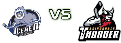 Jacksonville Icemen - Adirondack Thunder head to head game preview and prediction