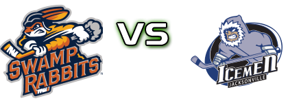 Greenville Swamp Rabbits - Jacksonville Icemen head to head game preview and prediction