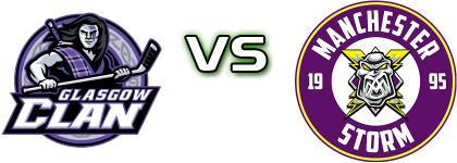 Glasgow Clan - Manchester Storm head to head game preview and prediction