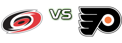 Carolina Hurricanes - Philadelphia Flyers head to head game preview and prediction