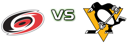 Carolina Hurricanes - Pittsburgh Penguins head to head game preview and prediction