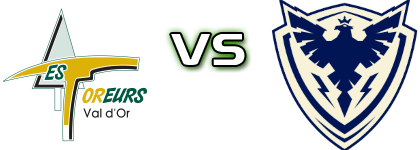 Val-d'Or Foreurs - Sherbrooke Phoenix head to head game preview and prediction