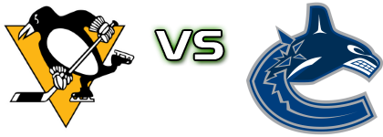 Pittsburgh Penguins - Vancouver Canucks head to head game preview and prediction