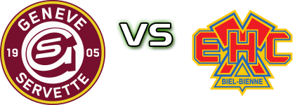 Genève-Servette HC - EHC Biel head to head game preview and prediction