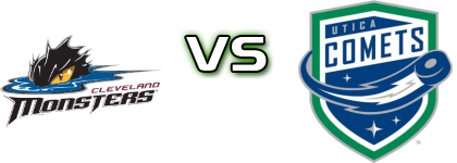 Cleveland Monsters - Utica Comets head to head game preview and prediction