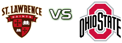 Saint Lawrence Saints - Ohio State Buckeyes head to head game preview and prediction