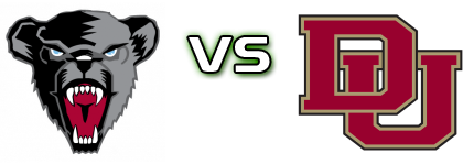 Maine Black Bears - Denver Pioneers head to head game preview and prediction