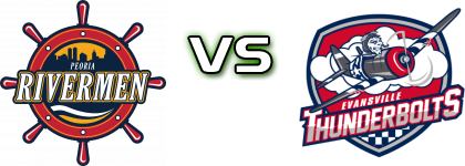 Peoria Rivermen - Evansville Thunderbolts head to head game preview and prediction