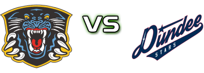 Nottingham Panthers - Dundee Stars head to head game preview and prediction