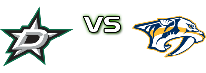 Dallas Stars - Nashville Predators head to head game preview and prediction