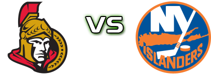 Ottawa Senators - New York Islanders head to head game preview and prediction