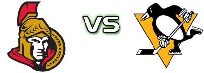 Ottawa Senators - Pittsburgh Penguins head to head game preview and prediction