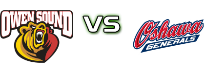 Owen Sound Attack - Oshawa Generals head to head game preview and prediction