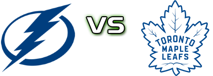 Tampa Bay Lightning - Toronto Maple Leafs head to head game preview and prediction