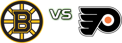 Boston Bruins - Philadelphia Flyers head to head game preview and prediction