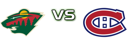 Minnesota Wild - Montréal Canadiens head to head game preview and prediction