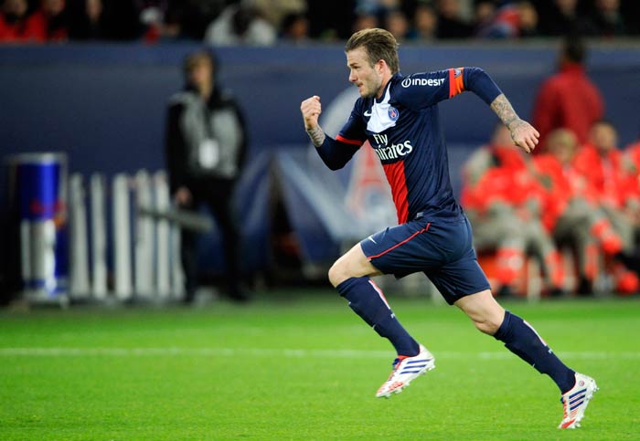 Beckham to captain PSG at Parc des Princes