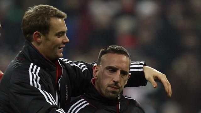 Ribery and Neuer to miss Super Cup