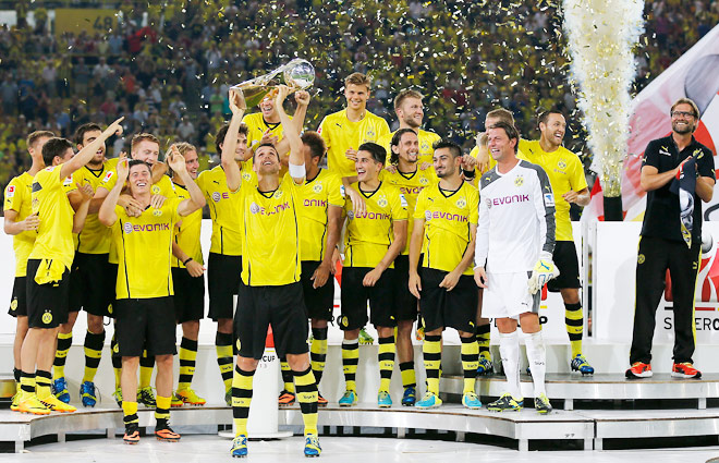 Dortmund sink Bayern in German Super Cup 