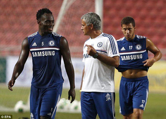 Essien delighted with Mourinho return