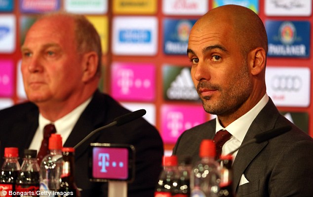 Guardiola accepts Bayern pressure