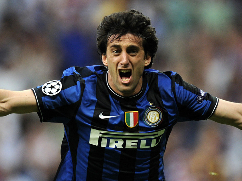 Milito keeping confident ahead of Milan derby